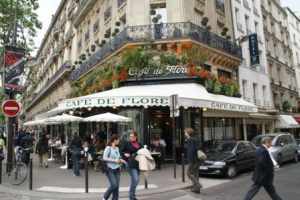 cafe, restorant in the hotel near Sain Germain